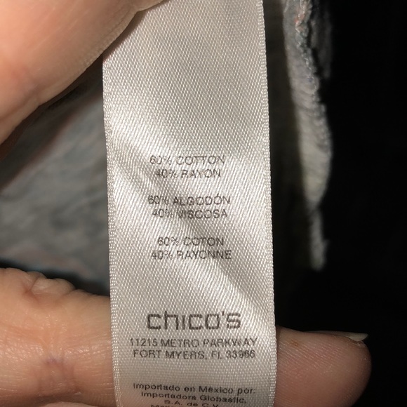 Chico’s multi colored Aztec top - Picture 5 of 5